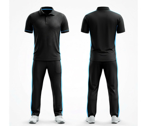 Stylish Sublimated <b>Cricket</b> Uniform for Clubs and Academies | Men Women Youth <b>Cricket</b> Wears Polo Shirt and Trouser Full Team - Product Image 4
