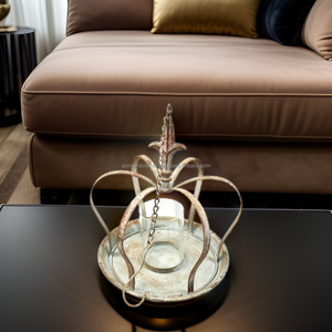 Bougeoir en fil de fer avec métal fantaisie en métal Votive Bougeoir de luxe à vendre Ware Design Bougeoir - Product Image 2