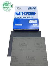 Papel de Lija de Carburo de Silicio de Alta Calidad al por Mayor, Húmedo/Seco, Grano 60-2500, Hoja Abrasiva Impermeable para Pintura Automotriz, 100 unidades/rollo - Product Image 1