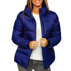 Veste matelassée tendance pour femmes, streetwear, vêtements d'extérieur décontractés pour l'hiver, légers et chauds, à porter au quotidien - Product Image 1