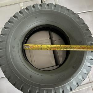 Neumático Cheng Shin 4.10/3.50-6 Gris C178 para Scooter Eléctrico, Silla de Ruedas, Carretilla de Jardín, con Banda de Rodadura Dentada, Rin de 8 Pulgadas, 13X4.00-6 - Product Image 5