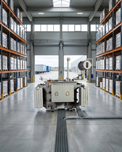 Transformateur de distribution triphasé immergé dans l'huile, basse tension, 10 kV à 220 V, 1600 kVA, 50 Hz, à haut rendement énergétique - Product Image 2