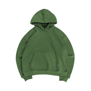 Mens Premium Pullover Hoodie Heavyweight Cotton Blend Sweatshirt Luxury Comfort Relaxed Fit Everyday Streetwear Top - Product Image 1