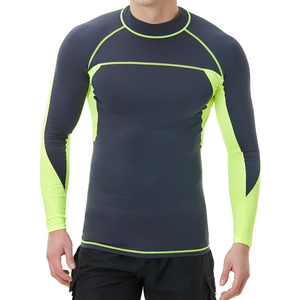 Rashguard Personalizado de Alta Calidad para Hombre, Manga Larga, para BJJ y MMA, Material de Poliéster/Nailon/Spandex, Impresión por Sublimación Digital - Product Image 1