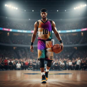 Ensemble de maillots de basket-ball personnalisés avec design sublimé, respirant, à séchage rapide, vêtements de sport pour hommes, uniforme d'entraînement pour les équipes de jeunes - Product Image 3