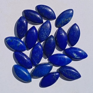 Lapislázuli natural en forma de marquesa, cabujón, piedra preciosa suelta para la elaboración de joyería - Product Image 2