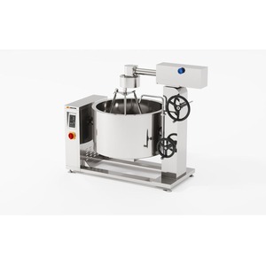 Olla de vapor rotativa por inducción Amicook 380V/440V, modelo profesional de acero inoxidable, suministros de cocina motorizados al por mayor - Product Image 5