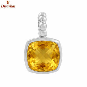 Colgante de diseño perfecto para niñas, con piedra de amatista verde, collar de plata de ley 925 con colgante de piedra preciosa, con sello 925. - Product Image 6