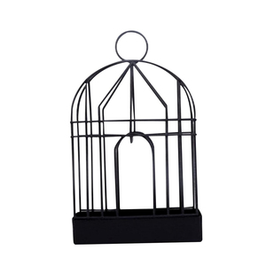 Metal Birdcage Incense Burner Aromatherapy Diffuser Decorative Holder Black All-Season Use Coil Burner On Sale - Product Image 1