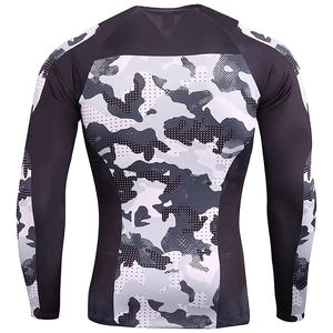 Mma Rashguard Bjj Shirt Grappling Mma Fight Shirt Jiu Jitsu Personnalisé Vente entière Rash Guards Custom - Product Image 6