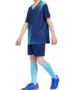 Kit de equipo de fútbol totalmente personalizado, camiseta y pantalones cortos de fútbol unisex transpirable antisudor, fabricante de uniformes personalizados de fútbol - Product Image 6