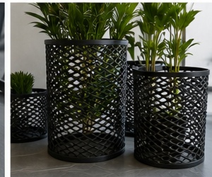 Aluminum Expanded Metal Mesh Diamond Pattern <b>Fence</b> Panel Custom Size Security Protection Aluminum Expanded Metal Mesh - Product Image 4