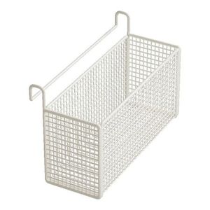 Modern <b>Iron</b> Wall Hanging Basket Perfect for Pantry Vegetable Storage and Space Saving Kitchen Organization - Product Image 1