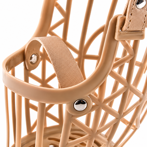 Ensemble de 5 ou une seule muselière pour chien, OEM ODM, logo personnalisé, réglable, en plastique souple, sûre, portable, fabricant direct - Product Image 4