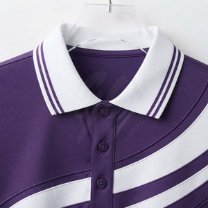 Camisetas de polo de golf profesionales de secado rápido, material transpirable, clásicas con botones y manga corta para proveedores de ropa deportiva. - Product Image 6