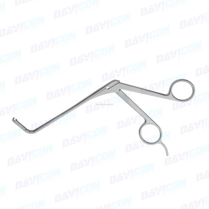 DAVICON Acero inoxidable Frontal Sinus Punch Chain Shelth 70 grados hacia arriba Corte hacia atrás Mordazas de tamaño estándar medio 3,5*3mm - Product Image 5