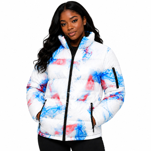 Chaqueta Acolchada Personalizada Sublimada de Cosh International para Mujer, Reversible, Impermeable, para Invierno y Actividades al Aire Libre - Product Image 1
