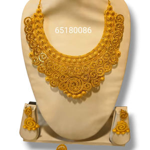 AWAIS HOUSE Collier Hiphop en laiton plaqué or 6 grammes avec diamant serti griffe infini, pour femmes africaines, idéal pour fiançailles, mariage, cadeau ou fête - Product Image 1