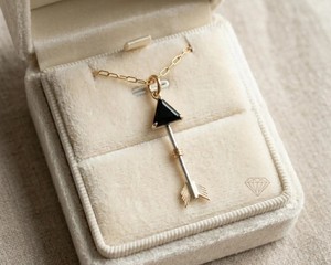 Collier pendentif flèche en obsidienne noire, pierre naturelle, pointe de cristal, bijoux de guérison, fait main, argent, bohème, cadeau pour homme et femme - Product Image 3