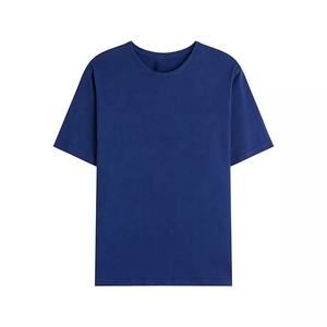 Camiseta Formal Unisex de Cuello Redondo y Manga Corta para Hombre, Poliéster/Algodón, 280 Gramos, Diseño Sólido, Logotipo Bordado con Transferencia de Calor Personalizado - Product Image 3