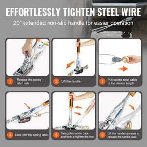 Treuil de sauvetage portable pour véhicules, pour utilisation en extérieur - Product Image 6