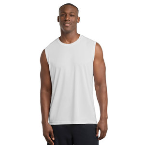 Custom Heat Transfer Print Gym <b>Stringer</b> High Elasticity Blank Bodybuilding Tank Top Private Label Camouflage Print Gym Tank Top - Product Image 6
