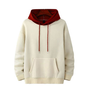 Wholesale Custom Mens Blank Hoodies for US Streetwear Brands with drop shoulder Low MOQ custom apparel - Product Image 3