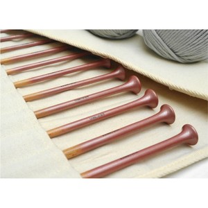 Luxury Rose Gold Wooden <b>Knitting</b> Needles 25cm/35cm Single Pointed Wooden Weaving Pins Eco-Friendly <b>Knitting</b> <b>Set</b> <b>for</b> <b>Beginners</b> - Product Image 4