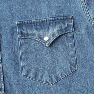 Camisas de hombre elegantes para exteriores, a la moda, de buena calidad, para invierno, en diferentes colores y tallas, camisa vaquera para hombre. - Product Image 5