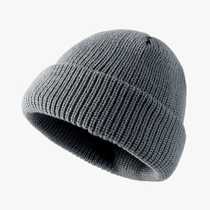 Bonnet en tricot jacquard unisexe sur mesure 2026, 100 % acrylique, motif Dobby, uni, avec broderie de logo personnalisé et marque privée, vente en gros - Product Image 3