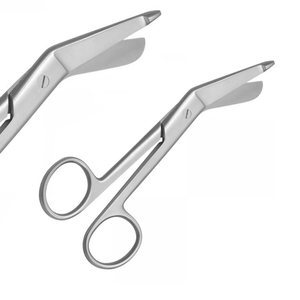 Tijeras para Vendajes Lister Premium de 14 cm, 18 cm y 20 cm, de Acero Inoxidable, para Enfermería, Trauma y Cirugía, Instrumentos Quirúrgicos con Certificación CE e ISO - Product Image 3
