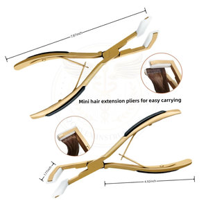 <b>Tape</b> In Professional Hair Extensions Pliers for Human Hair Extension <b>tape</b> Pliers Hair Tools Hair Extension kits - Product Image 2