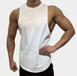 Factory Price Men Tank <b>Top</b> Bulk Gym Tank Cotton Tank Athletic Tank Fast Delivery Wholesale Supply - Product Image 1