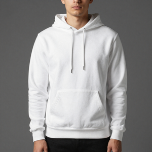 เสื้อฮู้ดดี้ผู้ชายสำหรับฤดูหนาว ผ้าโพลีเอสเตอร์/ไนลอน ขนฟลีซ แบบสวมหัว ปักลาย กันน้ำ ระบายอากาศได้ดี เหมาะสำหรับใส่ในชีวิตประจำวัน - Product Image 4