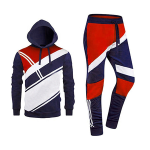 Chándal de Invierno Personalizado de Alta Calidad 100% Algodón para Hombre, 2 Piezas, Sudadera con Diseño Personalizado Bordado, Estilo Universitario - Product Image 4