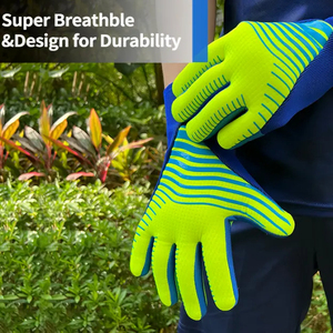 Football Goalkeeper <b>Gloves</b> Full Finger Non-Slip Breathable PU Material Pull-On Closure Wrist Length Unisex Sports <b>Gloves</b> - Product Image 4