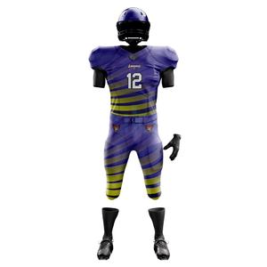 Tissu en polyester et élasthanne de qualité supérieure, uniforme de football américain, short imprimé, taille personnalisée, sublimé, séchage rapide, respirant - Product Image 1