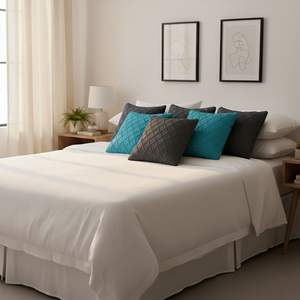 Juego de 6 Fundas de Almohada SOGA de 45 cm, Tejido de Diamantes Turquesa y Tejido de Cable Gris Carbón, Elegantes Cojines y Almohadas para Asiento - Product Image 5