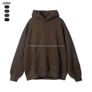 Sweat à capuche unisexe en coton de haute qualité, nouvelle arrivée, pour un usage quotidien, sweat à capuche oversize pour l'hiver - Product Image 3