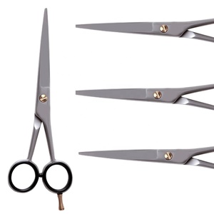 Barber Scissors Buy Barber Scissors Customized 6 Inches Hairdressing Barber <b>Shears</b> Scissors <b>Handle</b> <b>Shear</b> Hair Cutting - Product Image 1