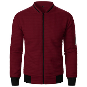 Custom Logo Unisex Lightweight Casual Varsity Bomber Jacket with <b>Covered</b> <b>Button</b> Closure Breathable Eco-Friendly Quick Dry - Product Image 5