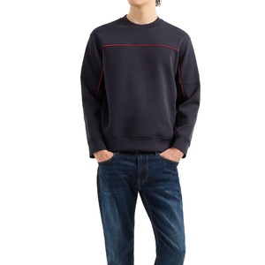 Sweat-shirt surdimensionné à coupe ample 100% coton molleton doux chaud hiver classique décontracté haut coupe-vent respirant 2026 - Product Image 2