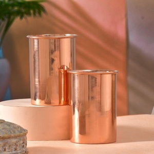 copper <b>wine</b> glass copper <b>wine</b> glasses pure coppdouble wall copper <b>wine</b> glass insulated copper <b>goblet</b> thermal copper glass cold - Product Image 6