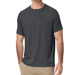 <b>Men</b> Short Sleeve Quick Dry Athletic T <b>Shirt</b> Olive Green Polyester Sportswear Top <b>Men</b> Athletic <b>Compression</b> Rash Guard T <b>Shirt</b> - Product Image 4
