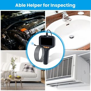 Telecamera d'Ispezione 4.3 Pollici con Cavo da 16.4 Piedi, Endoscopio Articolato, 2 Modalità, 3 Livelli di Luminosità Regolabili, Strumento per Ispezione Auto - Product Image 4