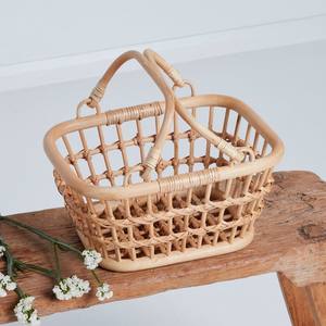 ตะกร้าหวายใส่ของขวัญ ราคาประหยัดที่สุด อุปกรณ์ตกแต่งของขวัญ ตะกร้าผลไม้และดอกไม้สานด้วยมือ - Product Image 1