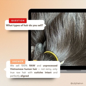 CDYHAIRVN 100% Unprocessed Single Donor Vietnamese Raw Human Hair Machine Double Weft <b>Body</b> <b>Wave</b> Bundles for Sale - Product Image 5