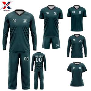 Camiseta de Fútbol Profesional con Estampado por Transferencia Térmica, Transpirable, de Secado Rápido, 100% Poliéster, 220g, Manga Corta, Precio al por Mayor - Product Image 1