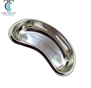 Bandeja renal de acero inoxidable OEM ODM, plato para instrumentos médicos, equipo hospitalario, proveedor de clase I con certificación CE, TARIQ CRAFTED - Product Image 5