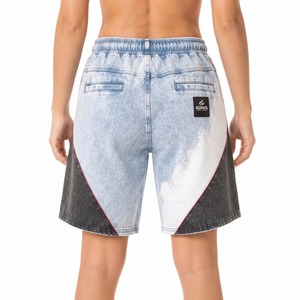 Shorts de Mujer con Lavado Ácido, Diseño Premium Vintage, Cintura Alta, Ligeros, Casuales, para el Verano, Uso Diario, con OEM - Product Image 3